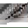 Mexen Velar L schuifdouchedeur 120 cm, ijsglas, gunmetal - 871-120-003-31-95