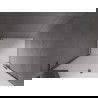 Mexen Velar L schuifdouchedeur 120 cm, ijsglas, gunmetal - 871-120-003-31-95