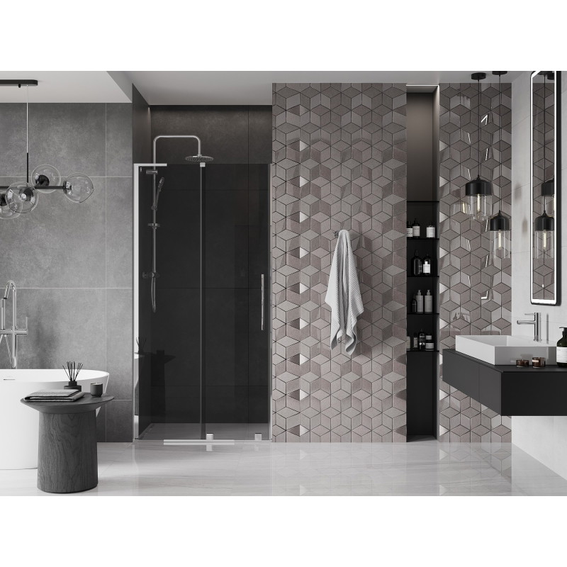 Mexen Velar L liuguksed, 90 cm, grafiit, kroom - 871-090-003-41-01