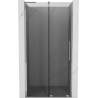 Mexen Velar L Schiebetüren Dusche 100 cm, Graphit, Chrom - 871-100-003-41-01