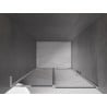 Mexen Velar L drzwi prysznicowe rozsuwane 100 cm, grafit, chrom - 871-100-003-41-01