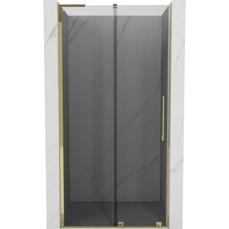 Mexen Velar L klizna vrata na klizanje 90 cm, grafit, zlatno - 871-090-003-41-50