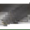 Mexen Velar L Schiebetür-Duschwand 100 cm, Graphit, gebürstetes Gold - 871-100-003-41-55