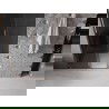 Mexen Velar L Schiebetür-Duschabtrennung 100 cm, Graphit, Roségold - 871-100-003-41-60