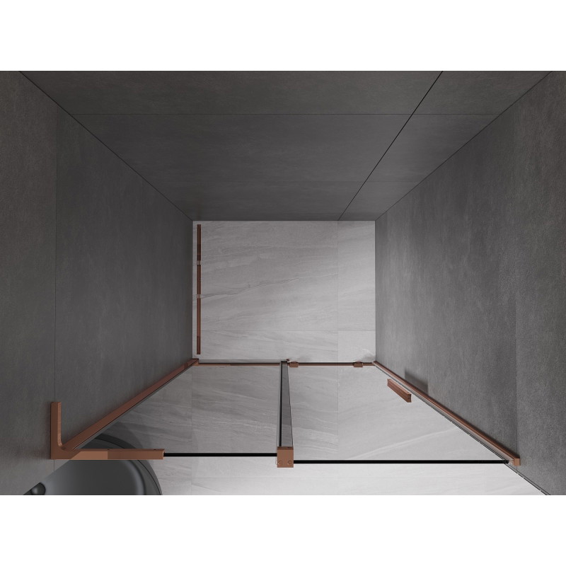 Mexen Velar L lükandaknad 90 cm, grafiit, roosa kuld - 871-090-003-41-60