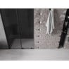 Mexen Velar L drzwi prysznicowe rozsuwane 110 cm, grafit, czarne - 871-110-003-41-70