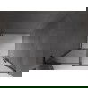 Mexen Velar L Schiebetür Duschwand 100 cm, Graphit, Schwarz - 871-100-003-41-70