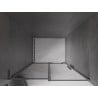 Mexen Velar L drzwi prysznicowe rozsuwane 90 cm, grafit, gun gray szczotkowany - 871-090-003-41-66
