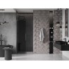 Mexen Velar L liuguksed dušiu ukse, 110 cm, grafiit, pintseldatud gun gray - 871-110-003-41-66