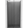 Mexen Velar L schuifdouchedeur 90 cm, grafiet, kanonmetaal - 871-090-003-41-95