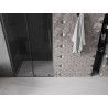 Mexen Velar L dušiuksed, 110 cm, suits, relvismetall - 871-110-003-41-95