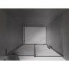 Mexen Velar L drzwi prysznicowe rozsuwane 90 cm, grafit, gun metal - 871-090-003-41-95