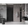 Mexen Velar L dušiuksed, 110 cm, suits, relvismetall - 871-110-003-41-95