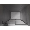 Mexen Velar L dušiuksed, 110 cm, suits, relvismetall - 871-110-003-41-95