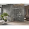 Mexen Omega Duschkabine schiebbar 140 x 80 cm, transparent, Chrom - 825-140-080-01-00