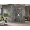 Mexen Omega Duschkabine schiebbar 140 x 80 cm, transparent, Chrom - 825-140-080-01-00