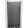 Mexen Velar L drzwi prysznicowe rozsuwane 90 cm, grafit, nikiel szczotkowany - 871-090-003-41-97