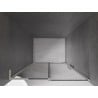 Mexen Velar L drzwi prysznicowe rozsuwane 100 cm, grafit, nikiel szczotkowany - 871-100-003-41-97