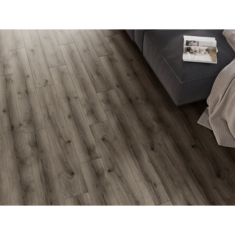 Mexen Sierra Vista vzorec vinilnih plošč SPC 6,5 mm, IXPE podlaga 1,5 mm, 4 V-reža, hrast - F1004-S