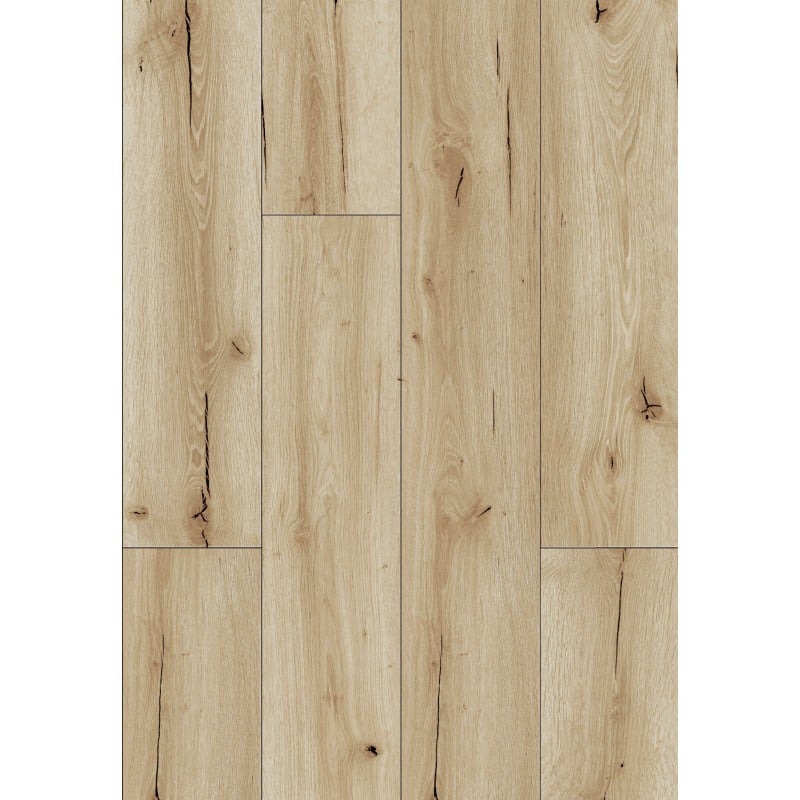 Mexen Sun Valley Vinylpaneelmuster 1240 x 182 mm SPC 6,5 mm, IXPE-Unterlage 1,5 mm, 4-seitiger V-Fugen, Eiche - F1006-S