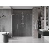 Mexen Velar L Duo liuguksed 180 cm, läbipaistev, kroom - 871-180-003-02-01