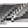 Mexen Velar L Duo Schiebetüren 180 cm, transparent, Chrom - 871-180-003-02-01