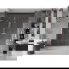 Mexen Velar L Duo Schiebetüren 180 cm, transparent, Chrom - 871-180-003-02-01