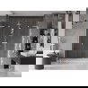 Mexen Velar L Duo Schiebetüren 170 cm, transparent, weiß - 871-170-003-02-20