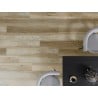 Mexen Cortland vinyl panel sample 1240 x 182 mm SPC 6.5 mm, IXPE underlay 1.5 mm, 4 V-Joint, Oak - F1008-S