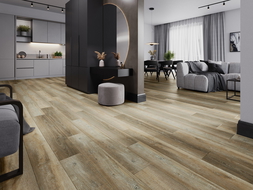 Mexen Cortland monster van vinylpanelen 1240 x 182 mm SPC 6,5 mm, IXPE-ondervloer 1,5 mm, 4 V-Groef, Eiken - F1008-S