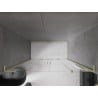 Mexen Velar L Duo drzwi prysznicowe rozsuwane 180 cm, transparent, złote szczotkowane - 871-180-003-02-55