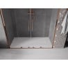 Mexen Velar L Duo 170 cm Sliding Shower Doors, Transparent, Rose Gold - 871-170-003-02-60