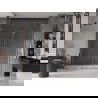 Mexen Velar L Duo Schiebetüren 180 cm, transparent, Roségold - 871-180-003-02-60