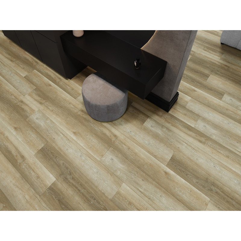 Mexen West Orange δείγμα πάνελ βινυλίου SPC 6,5 mm, υπόστρωμα IXPE 1,5 mm, 4 V-Fuga, Δρυς