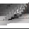 Mexen Velar L Duo Duschschiebetür 180 cm, transparent, Gun Metal - 871-180-003-02-95