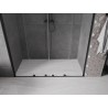 Mexen Velar L Duo dušši lükanduks 180 cm, läbipaistev, must - 871-180-003-02-70