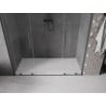 Mexen Velar L Duo drzwi prysznicowe rozsuwane 180 cm, transparent, gun metal - 871-180-003-02-95