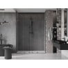 Mexen Velar L Duo drzwi prysznicowe rozsuwane 200 cm, transparent, gun metal - 871-200-003-02-95