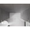 Mexen Velar L Duo drzwi prysznicowe rozsuwane 200 cm, transparent, nikiel szczotkowany - 871-200-003-02-97