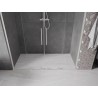 Mexen Velar L Duo lükand dušiuksed 180 cm, läbipaistev, harjatud nikkel - 871-180-003-02-97