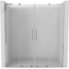 Mexen Velar L Duo liuguksed, dušiuksed 200 cm, udu, kroom - 871-200-003-32-01