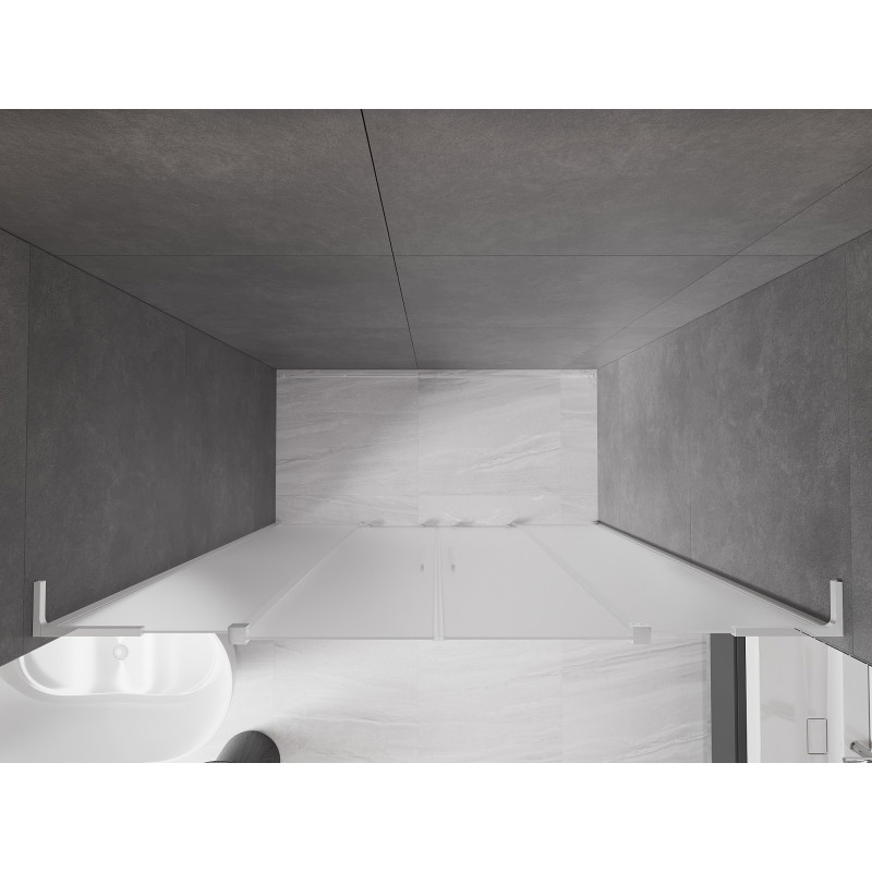 Mexen Velar L Duo liuguksed 170 cm, jäätunud, kroom - 871-170-003-32-01