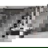 Mexen Velar L Duo schuifdouchedeur 200 cm, ijs, chroom - 871-200-003-32-01