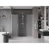 Mexen Velar L Duo sliding shower doors 200 cm, frosted, chrome - 871-200-003-32-01