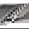 Mexen Velar L Duo schuifdouchedeur 200 cm, ijs, chroom - 871-200-003-32-01