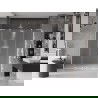 Mexen Velar L Duo Schiebetüren 200 cm, satiniert, weiß - 871-200-003-32-20