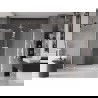Mexen Velar L Duo Schiebetüren 200 cm, satiniert, weiß - 871-200-003-32-20