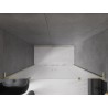 Mexen Velar L Duo drzwi prysznicowe rozsuwane 170 cm, szron, złote - 871-170-003-32-50