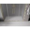 Mexen Velar L Duo sliding shower doors 180 cm, frosted, brushed gold - 871-180-003-32-55
