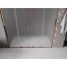 Mexen Velar L Duo drzwi prysznicowe rozsuwane 180 cm, szron, różowe złoto - 871-180-003-32-60